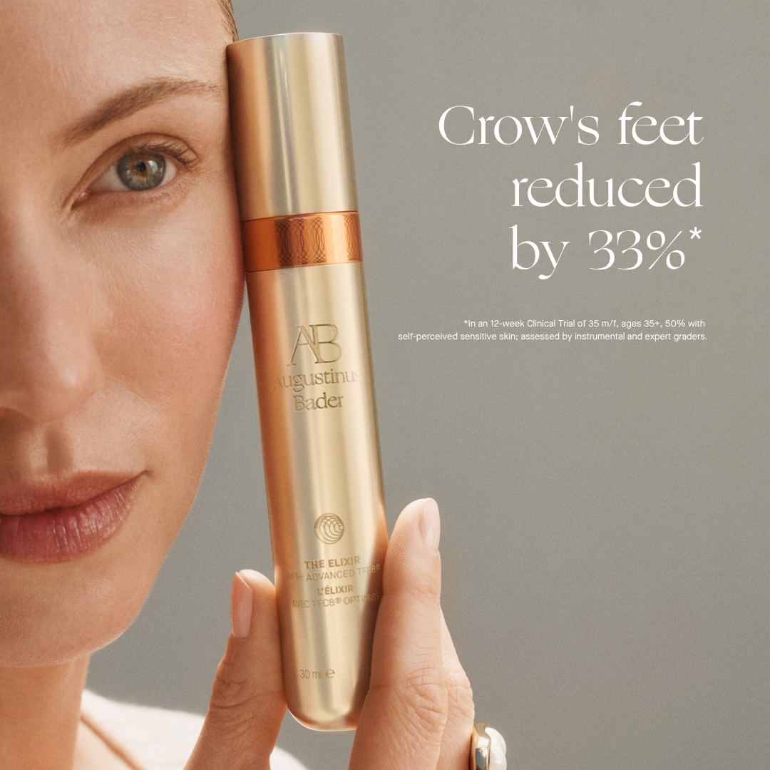 Augustinus Bader Facebook ad: Clinically Proven Skincare
