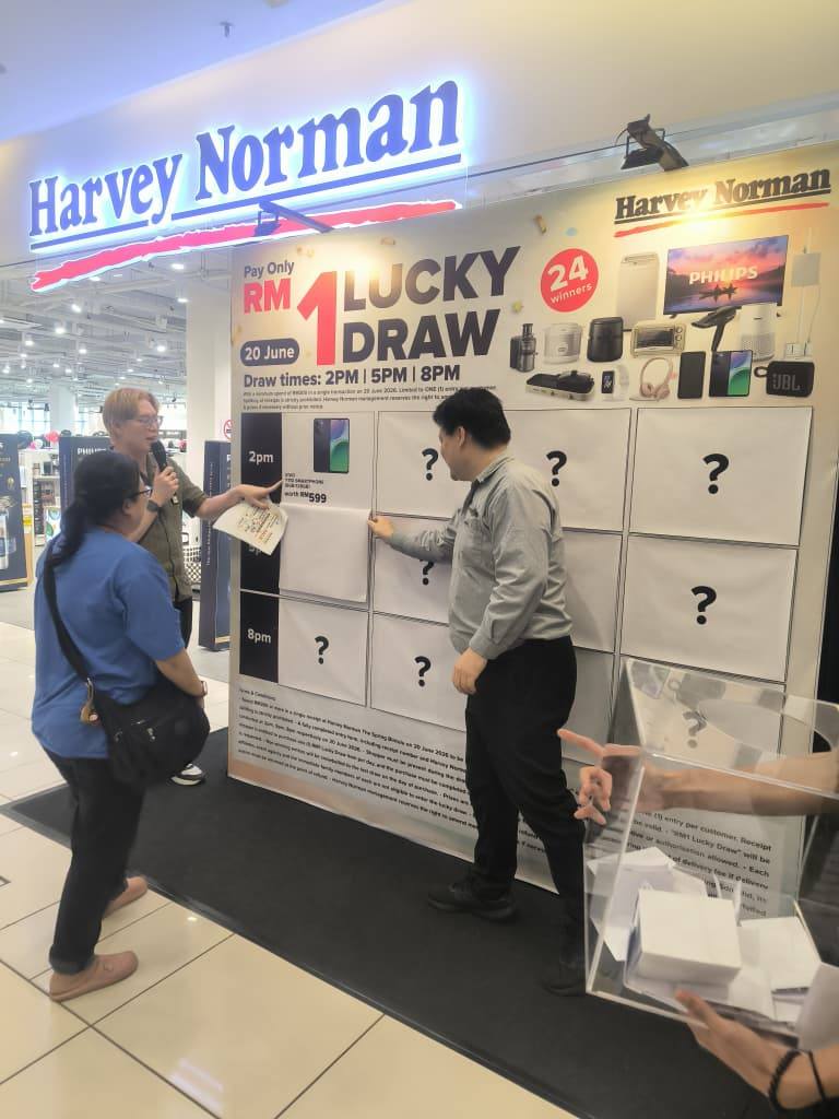 Harvey Norman Malaysia Facebook ad
