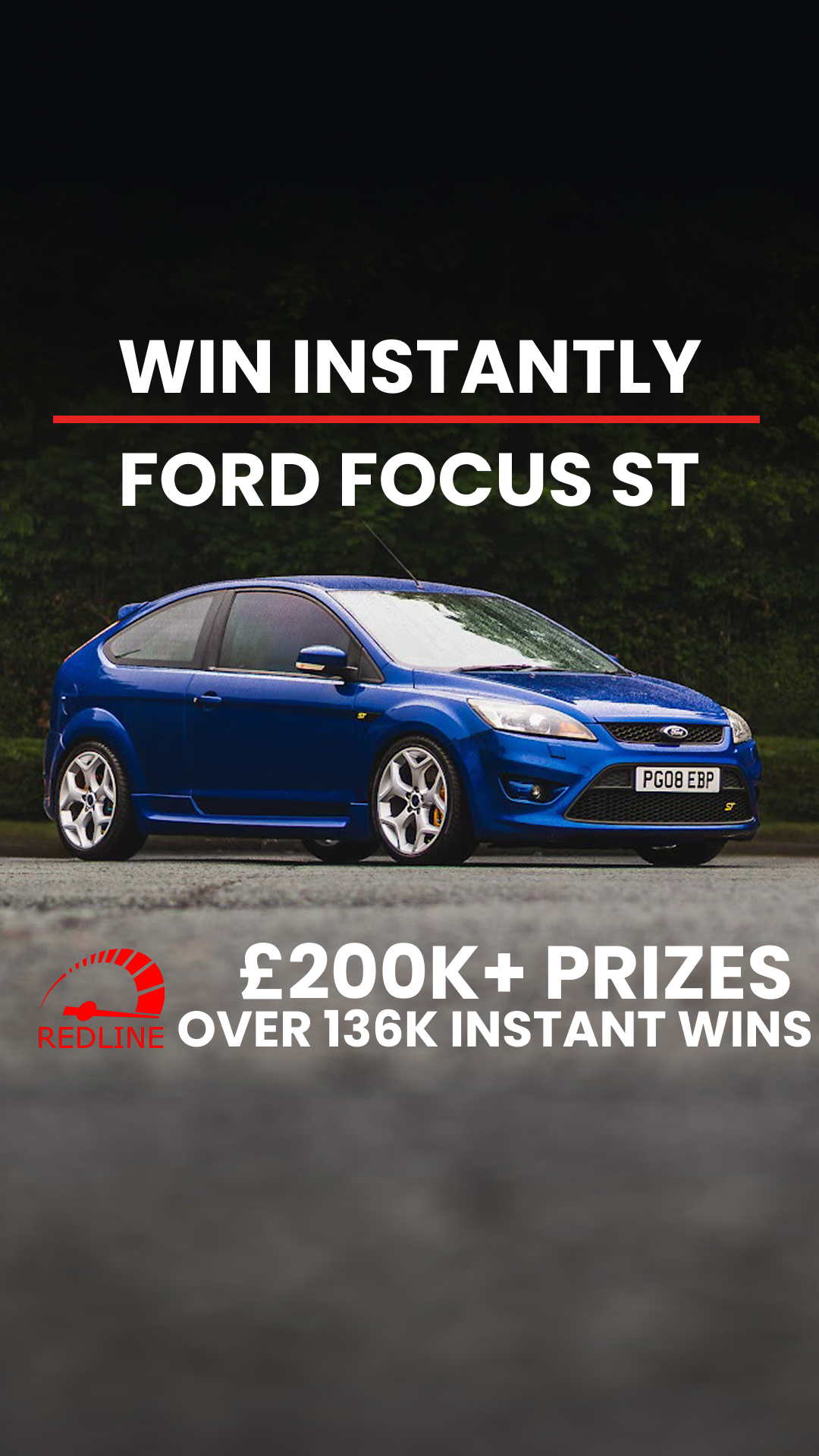 Redline Competitions Facebook ad