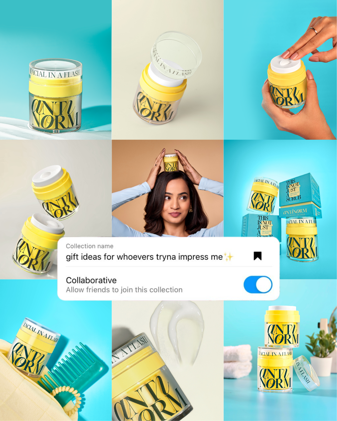 Antinorm Facebook ad