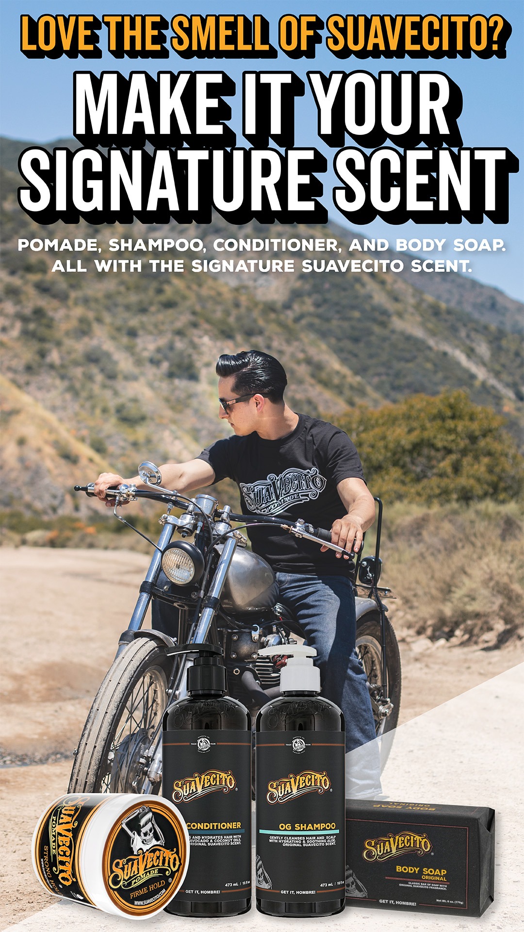 Suavecito Pomade Facebook ad