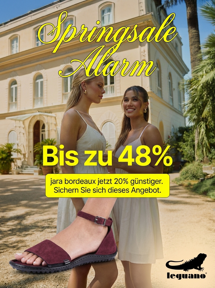 leguano Barfußschuhe Facebook ad