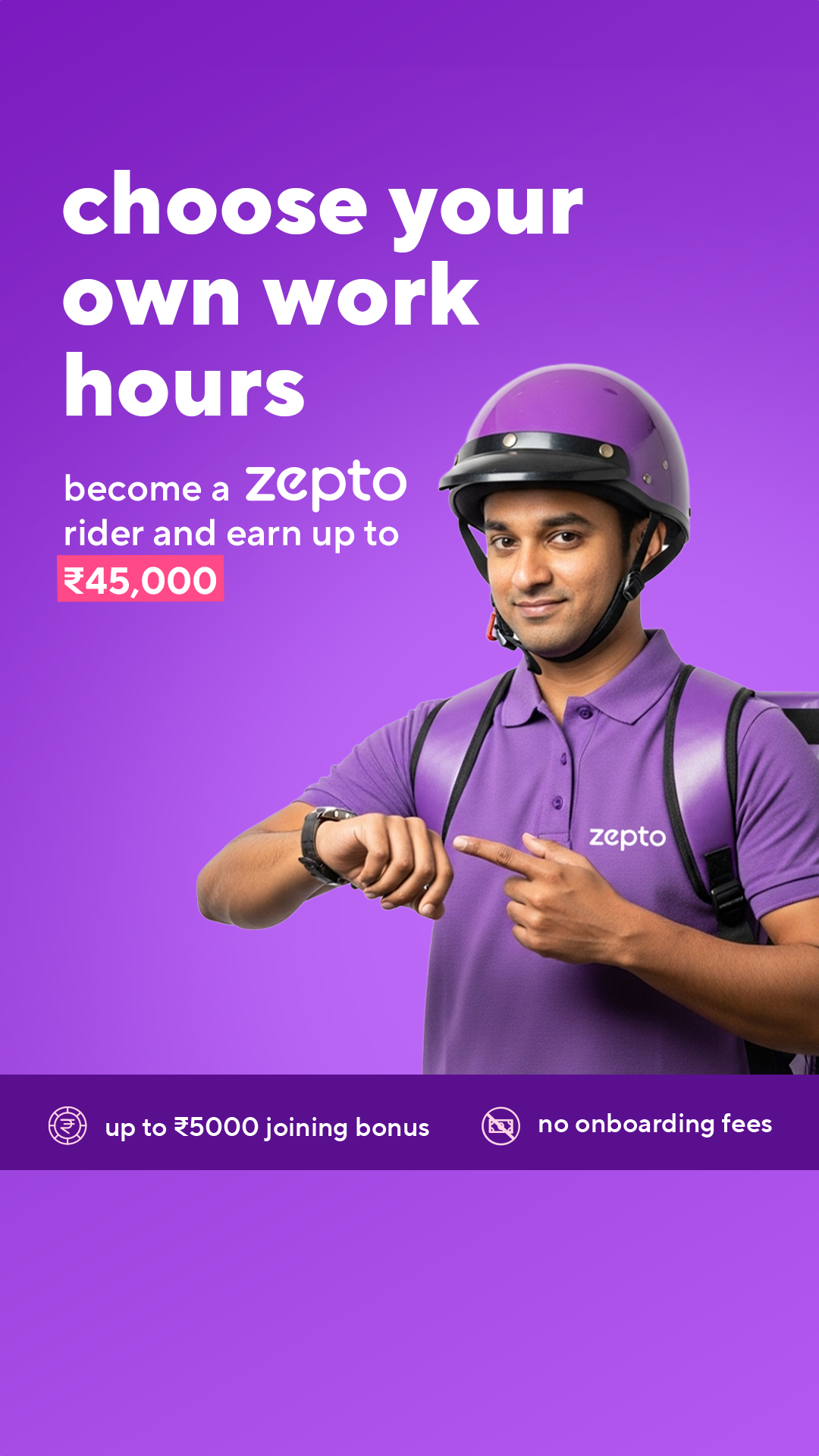 Zepto Facebook ad