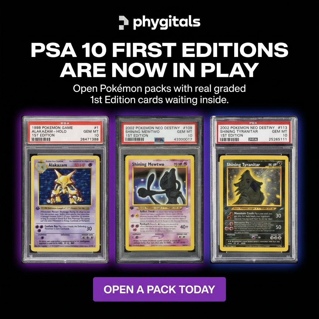 Phygitals Facebook ad