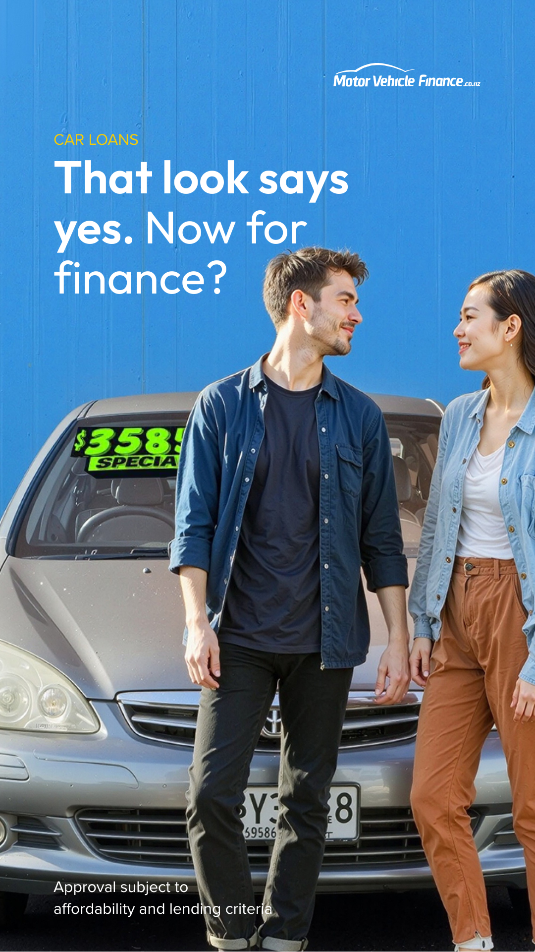 Motor Vehicle Finance Facebook ad from Feb 25, 2026