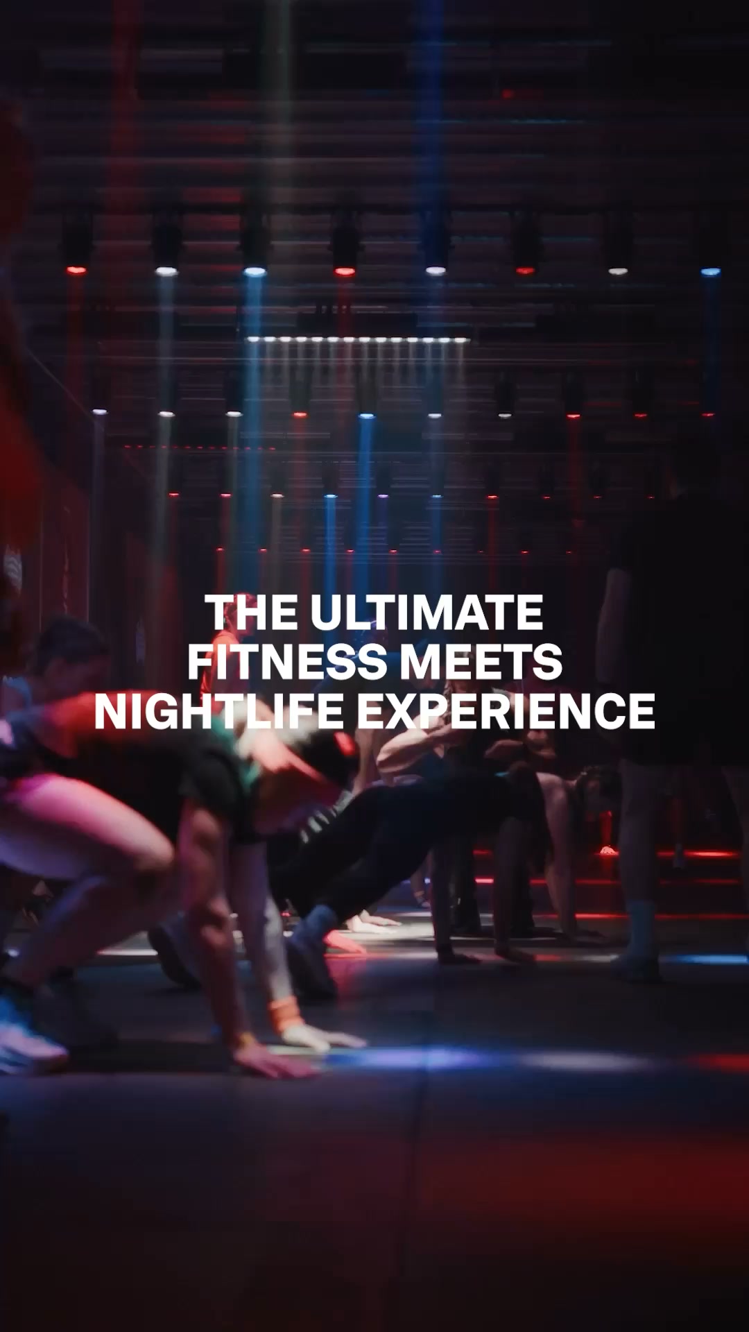 Ministry of Sound Fitness Facebook ad: Fitness Meets Nightlife
