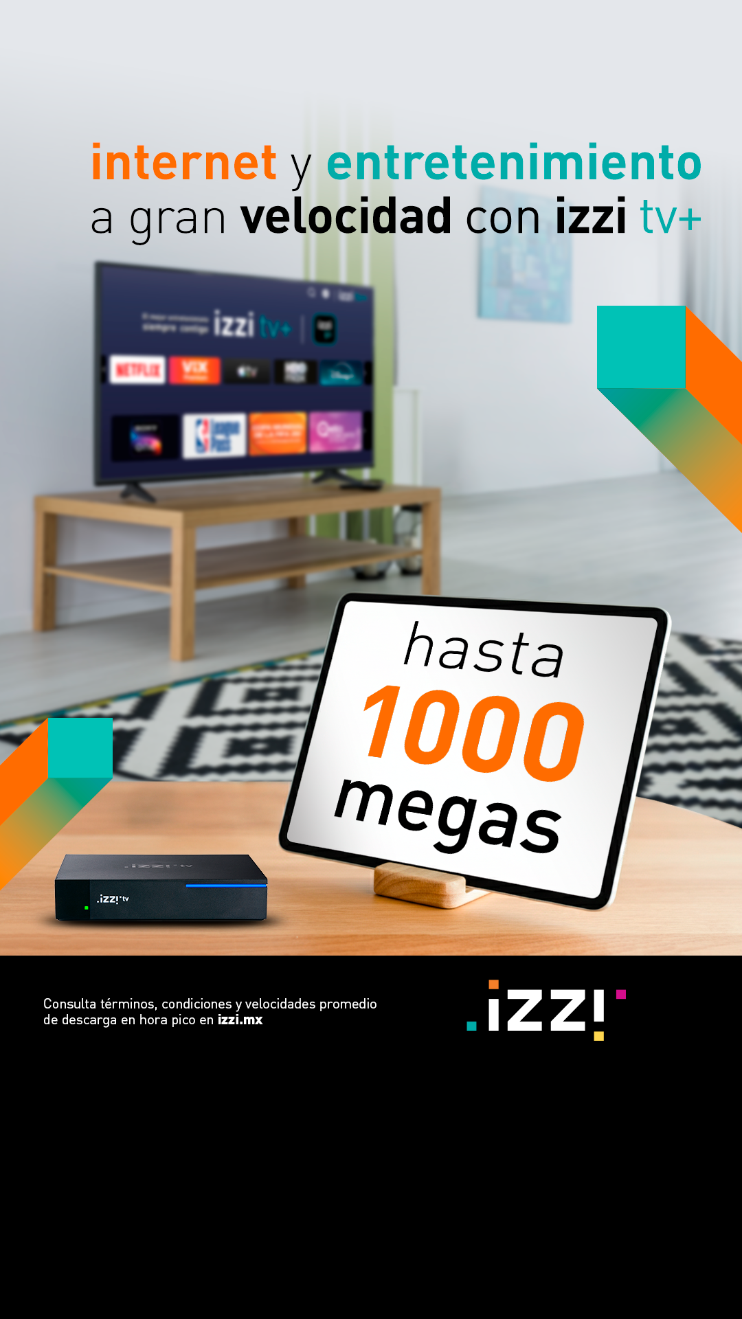 izzi telecom Facebook ad