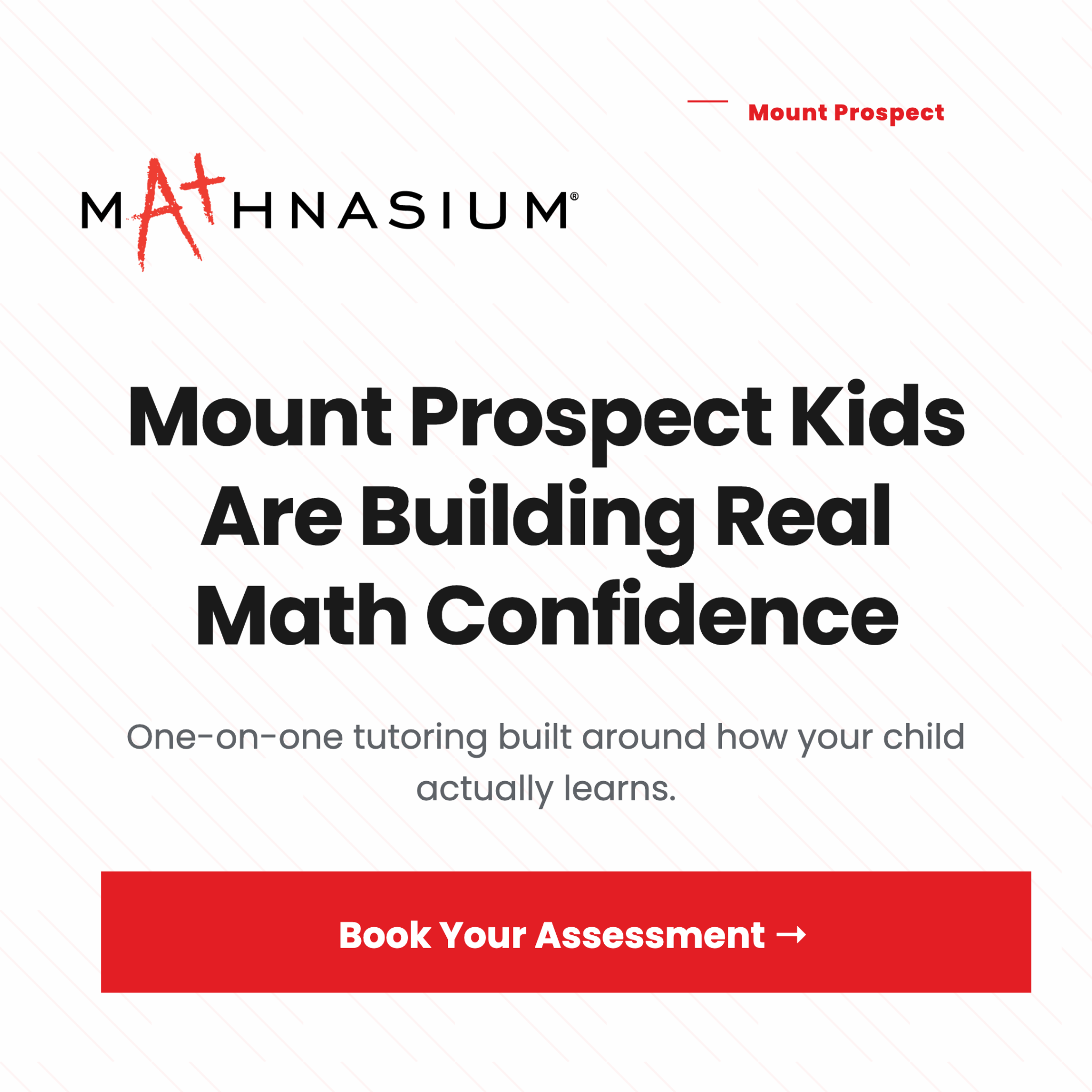 Mathnasium Facebook ad