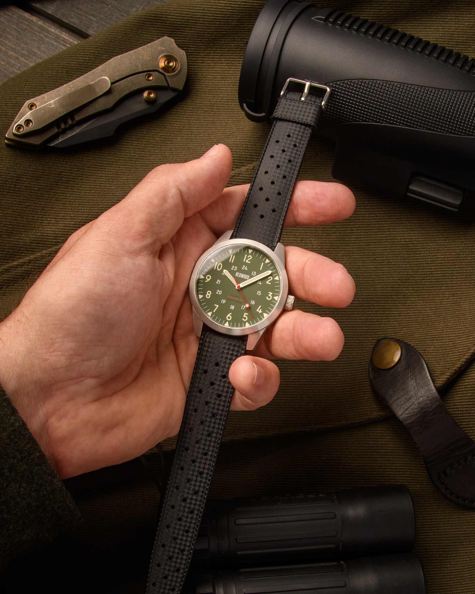 Redwood Watches Facebook ad