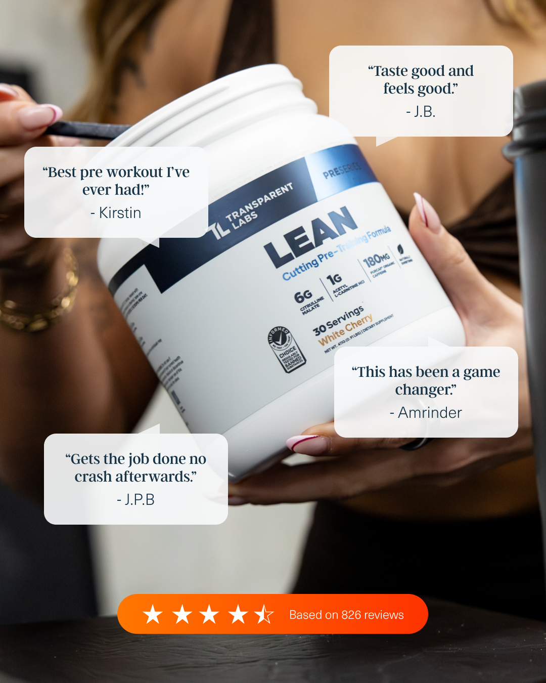 Transparent Labs Facebook ad
