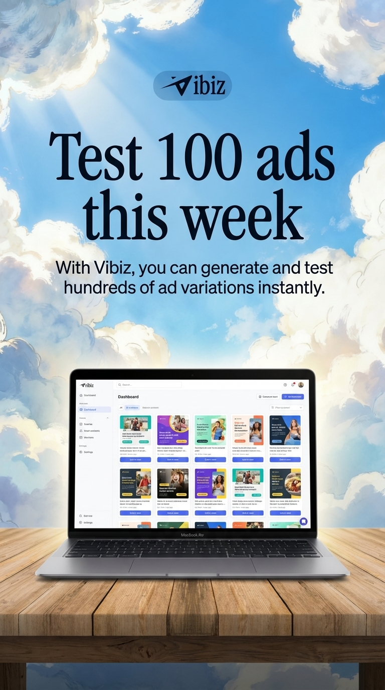 Vibiz Facebook ad