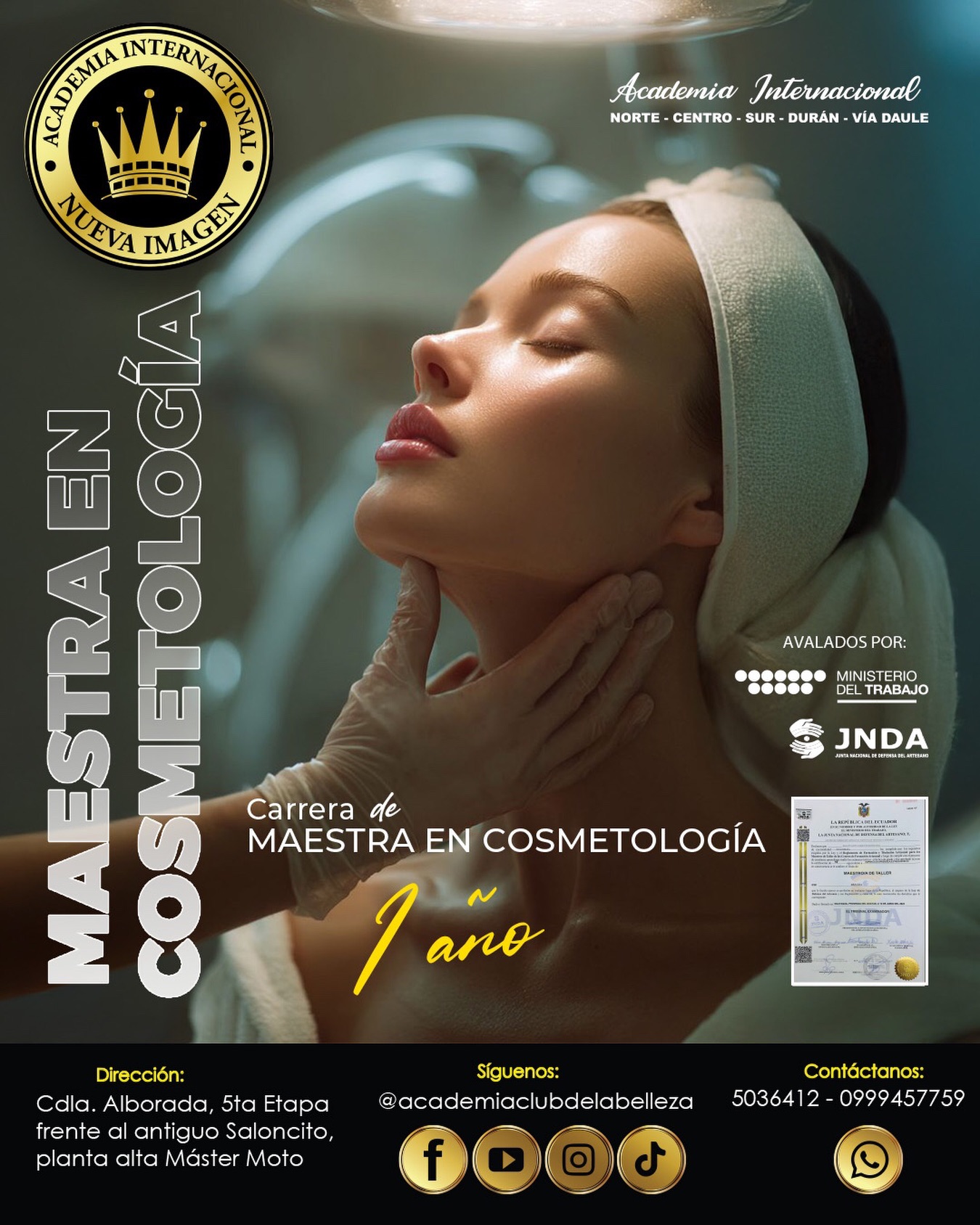 Academia Internacional Nueva Imagen Facebook ad