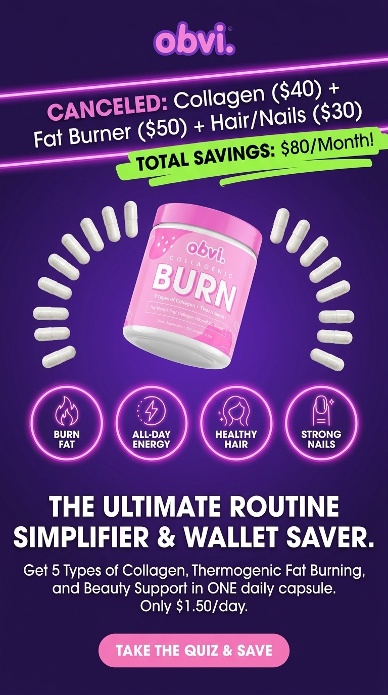 Obvi Health Facebook ad