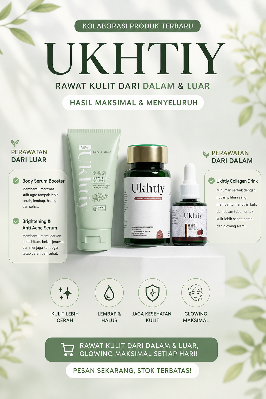 Collagen Store ID Facebook ad: Rawat Kulit Dari Dalam & Luar