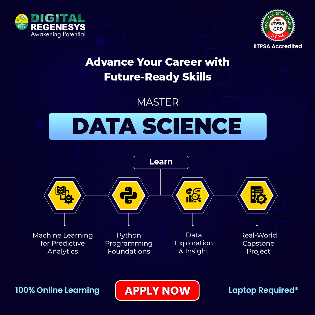 Digital Regenesys Facebook ad