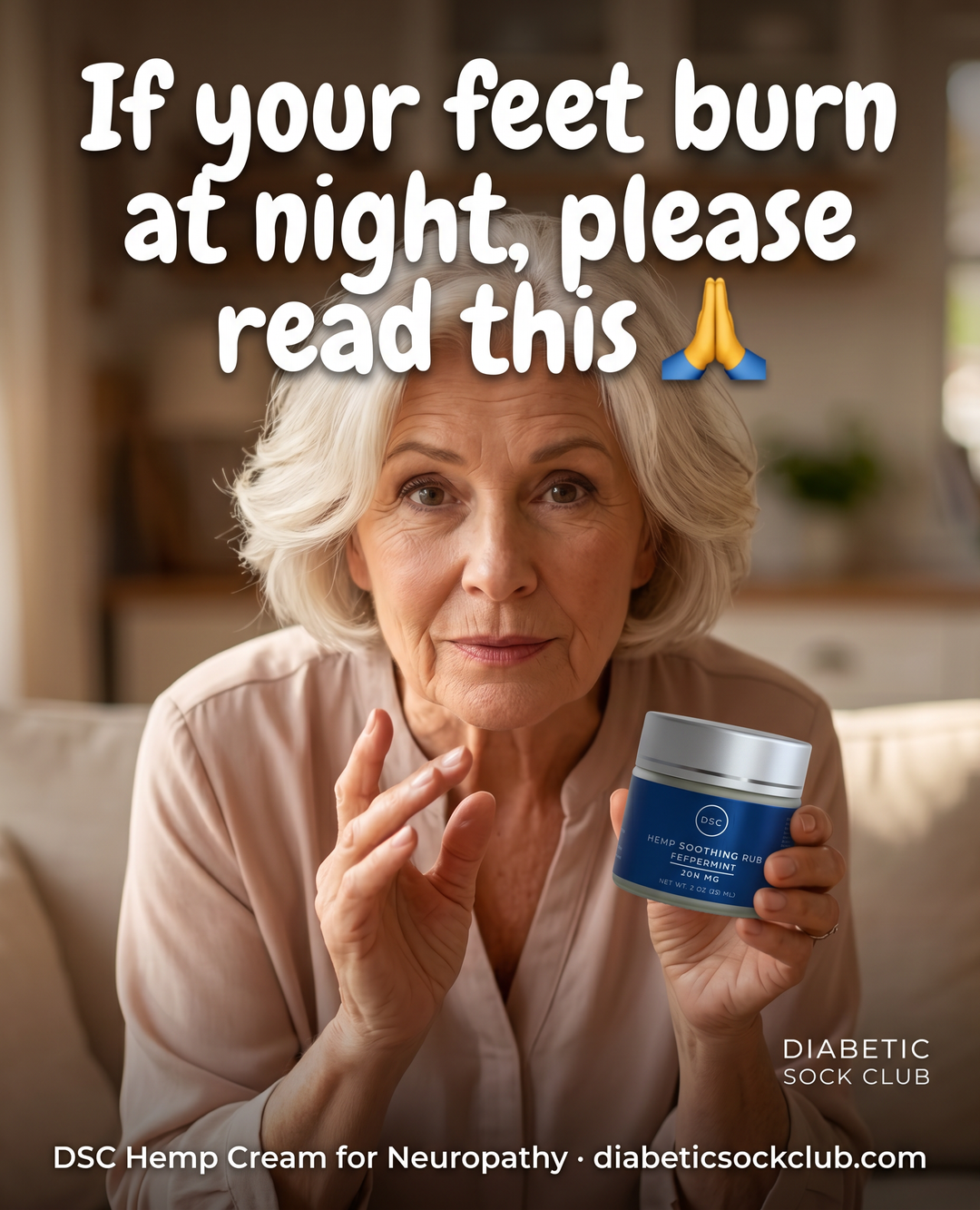 Diabetic Sock Club Facebook ad