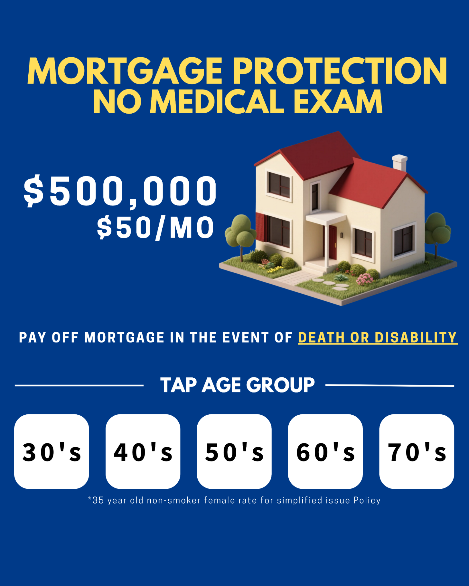 Insured By Russ Facebook ad from Jan 9, 2026