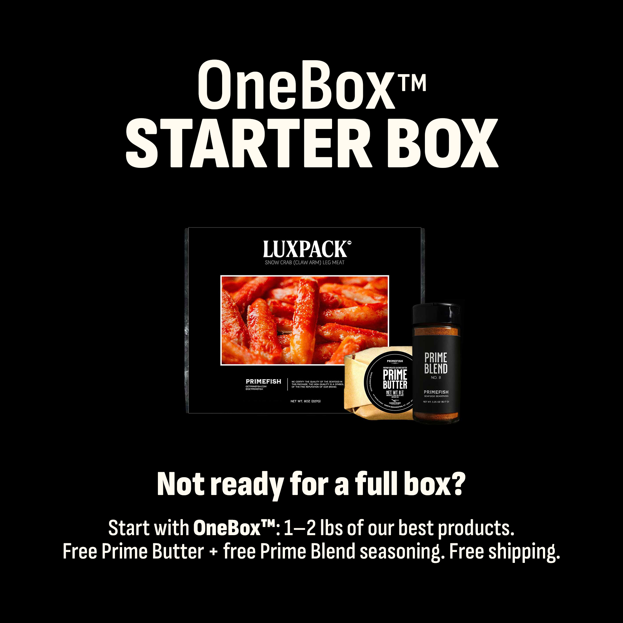 PrimeFish Seafood Co. Facebook ad
