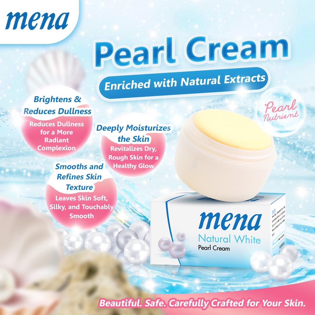 mena cream Facebook ad: Glow like a pearl Reveal soft,healthy-looking skin with…