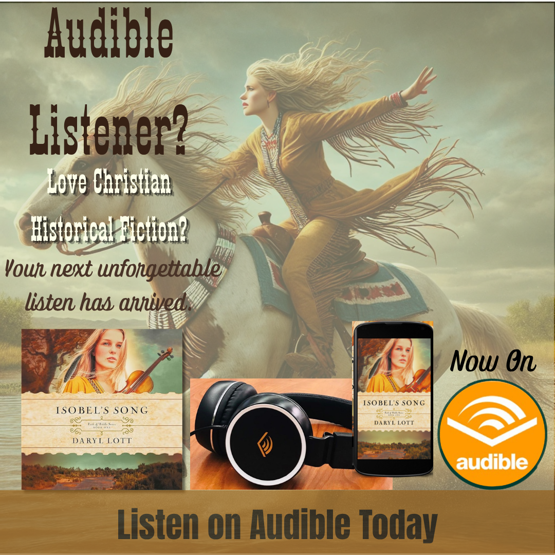 Daryl Lott, Texas Author Facebook ad: Listen to Isobel’s Song on Audible Today