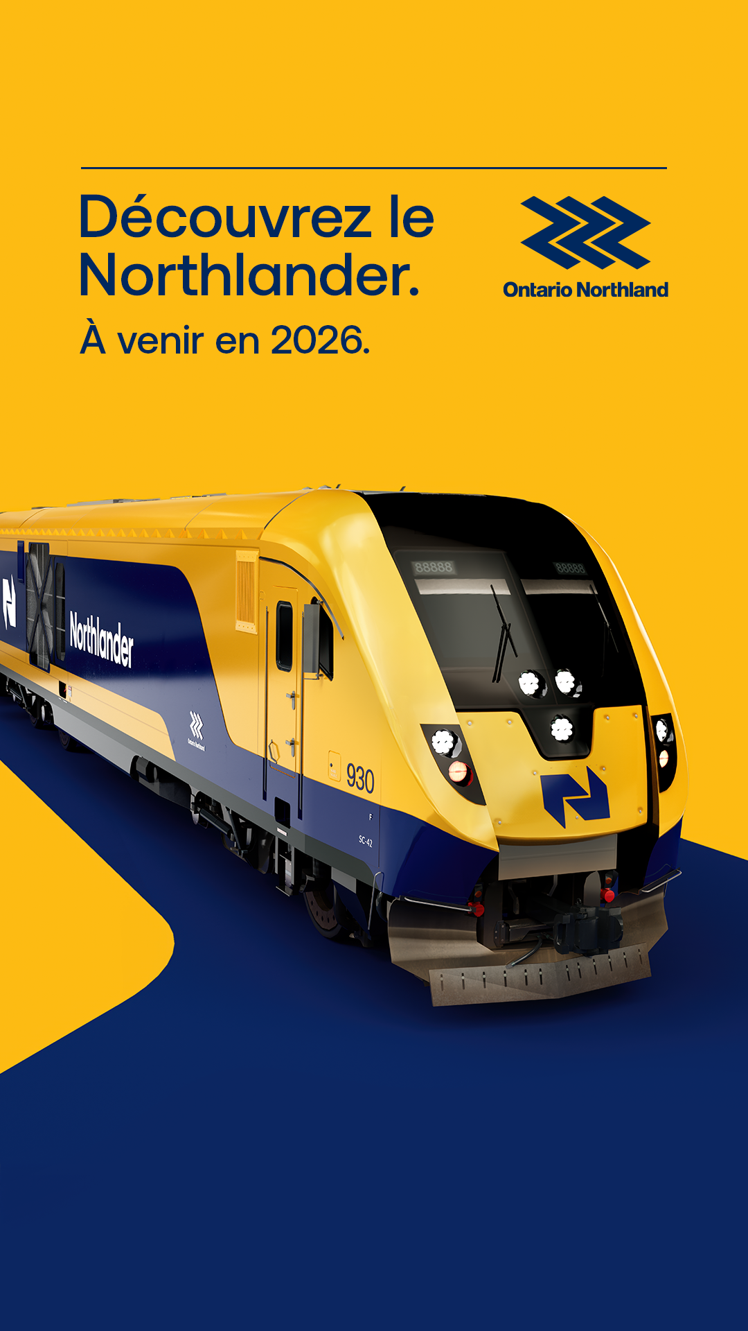 Ontario Northland Facebook ad