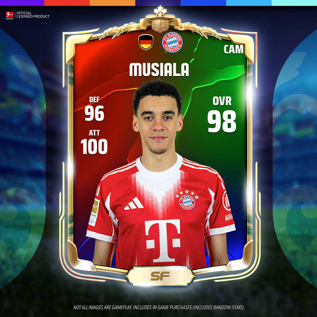 Online Soccer Manager Facebook ad