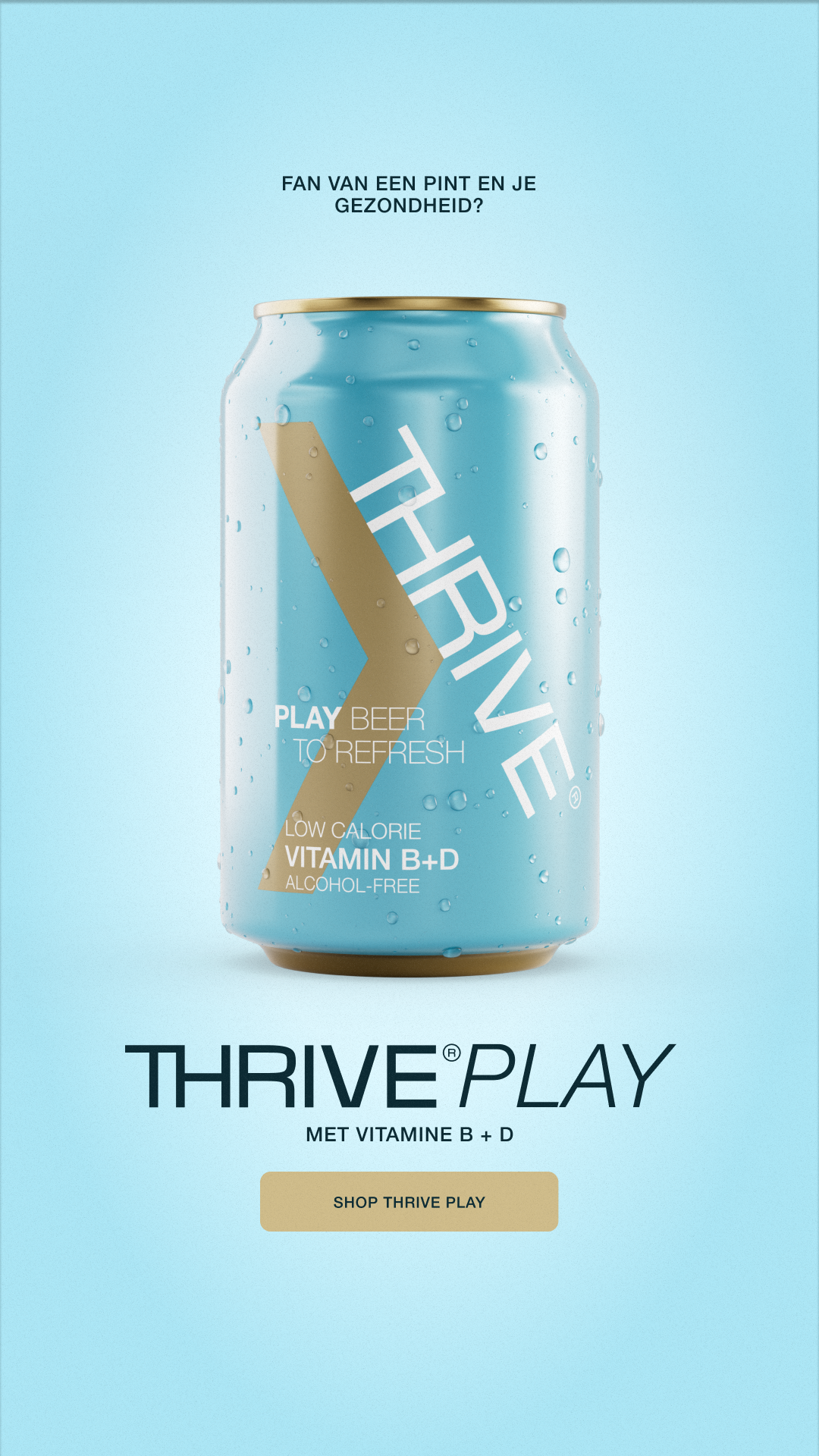 Thrive Beer Facebook ad