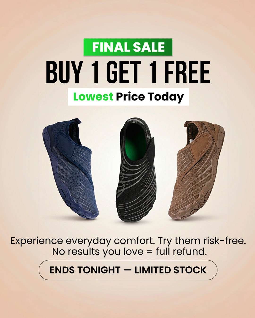 Voyabarefoot Facebook ad