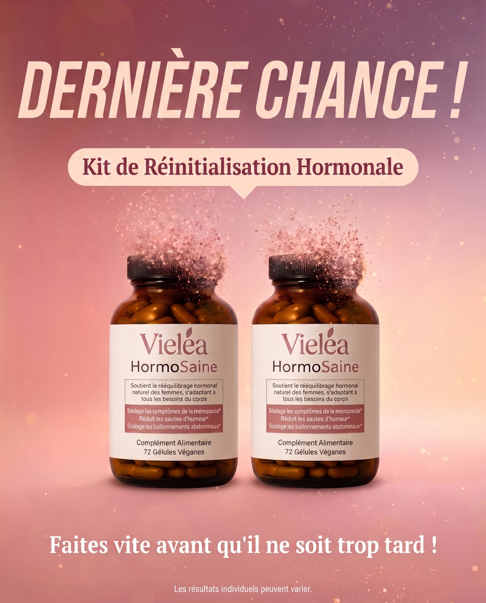 Dr Claire Moreau - Gynécologue Facebook ad: J’ai TOUT essayé pour perdre du poids. Tout… sauf ça.