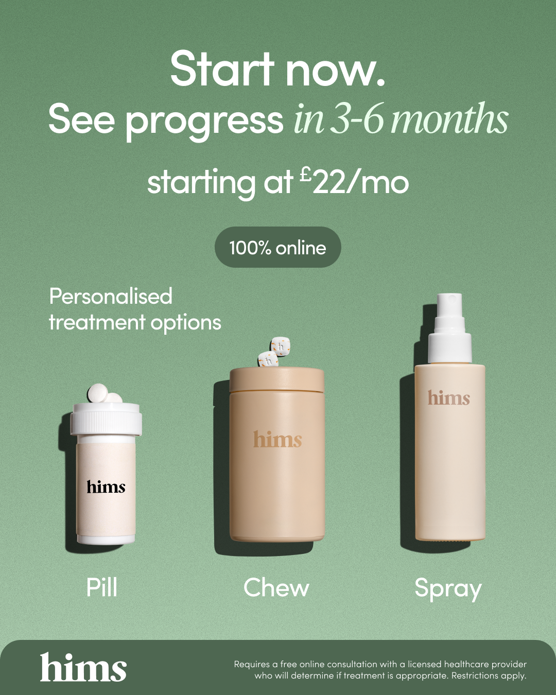 hims Facebook ad