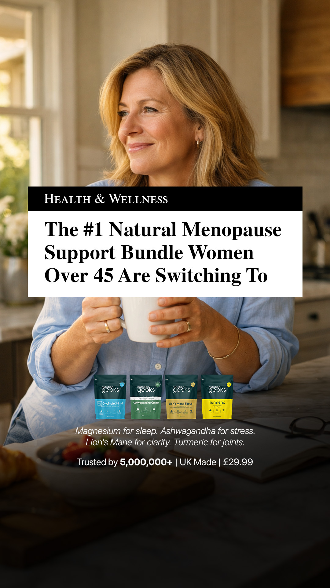 Nutrition Geeks Facebook ad