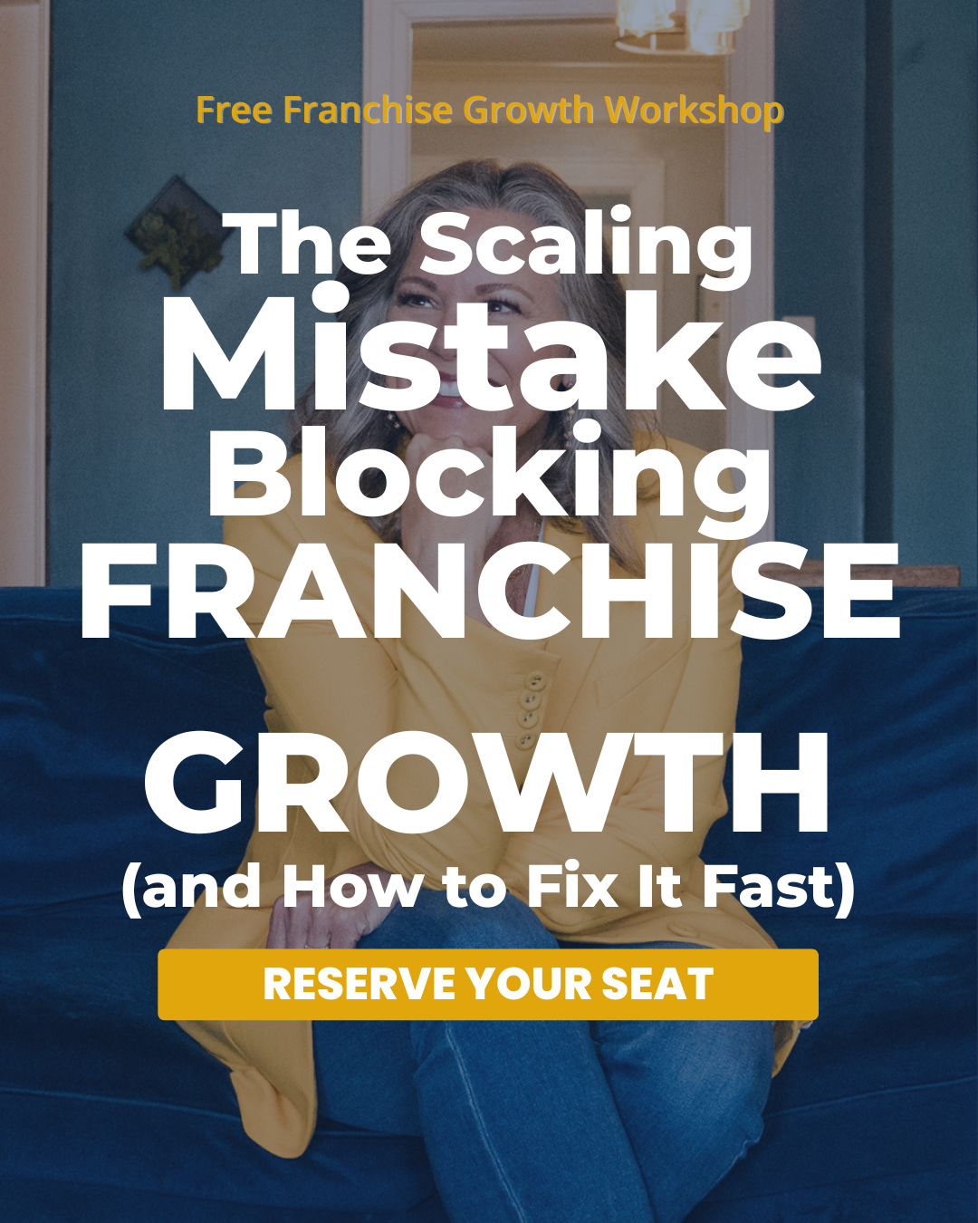 Shine Executive Coaching Facebook ad: Free Franchise Growth Workshop