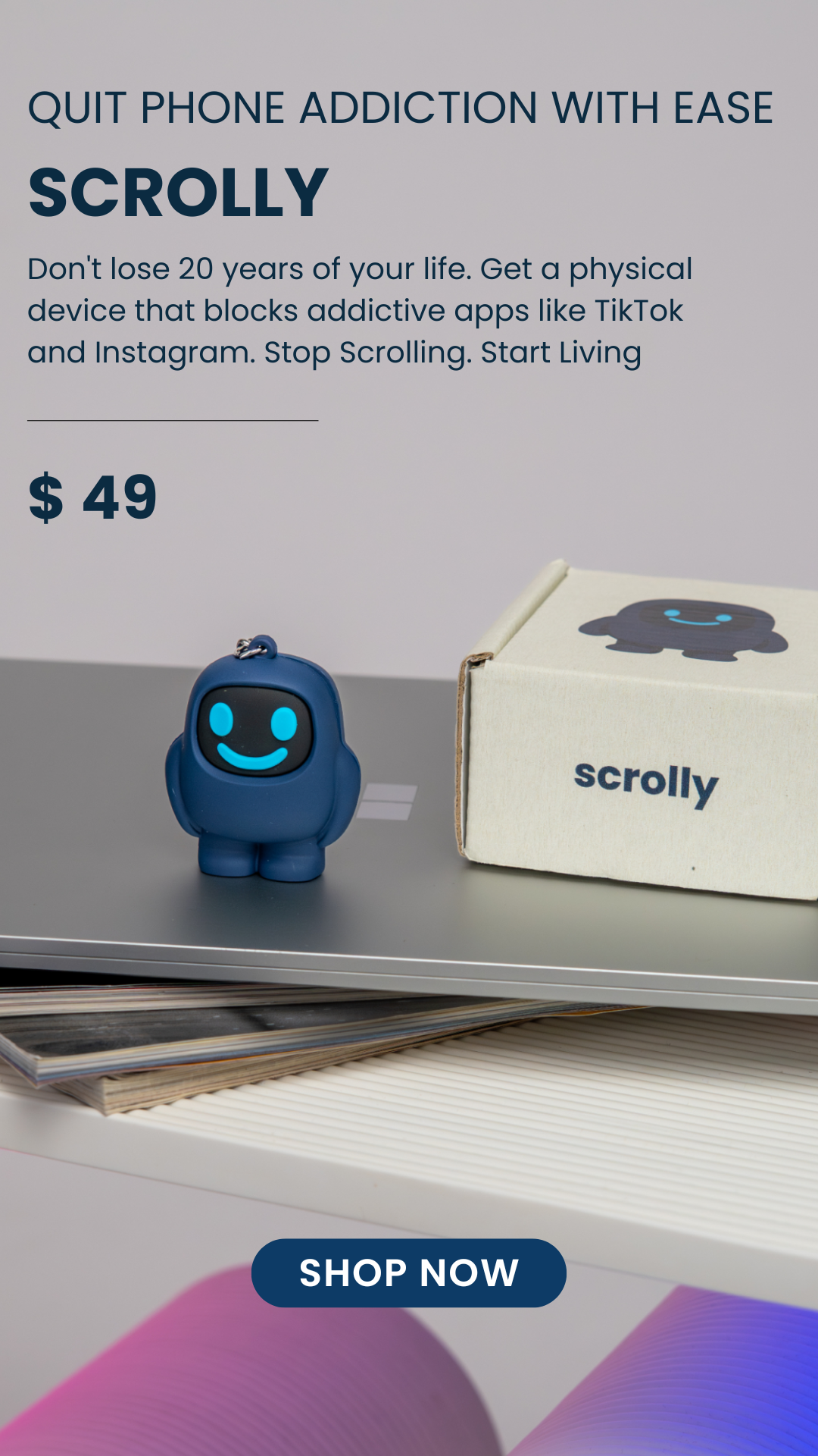 Scrolly Facebook ad