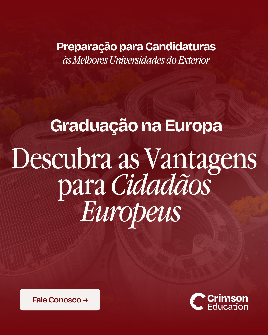 Crimson Education Facebook ad