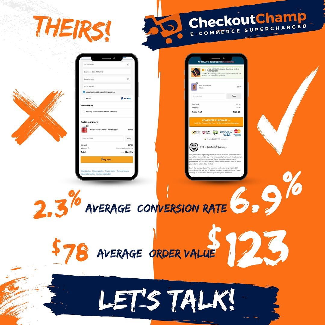 Checkout Champ Facebook ad