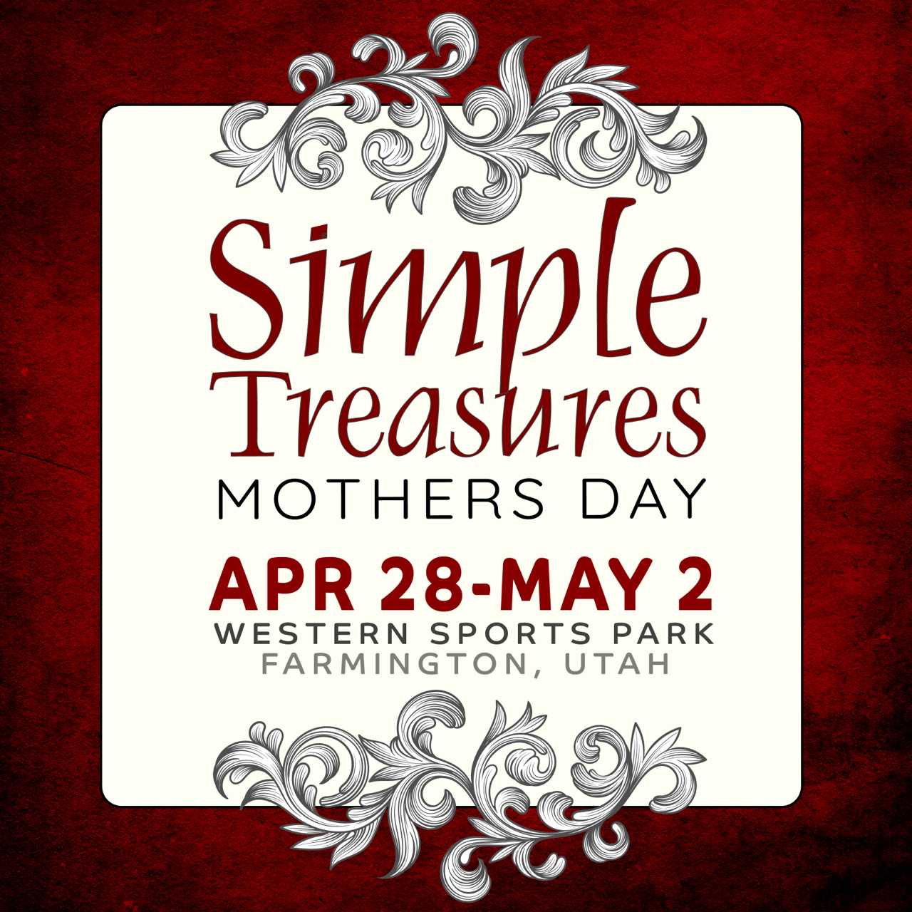 Simple Treasures Boutique Facebook ad: Simple Treasures Mother's Day Boutique in Farmington