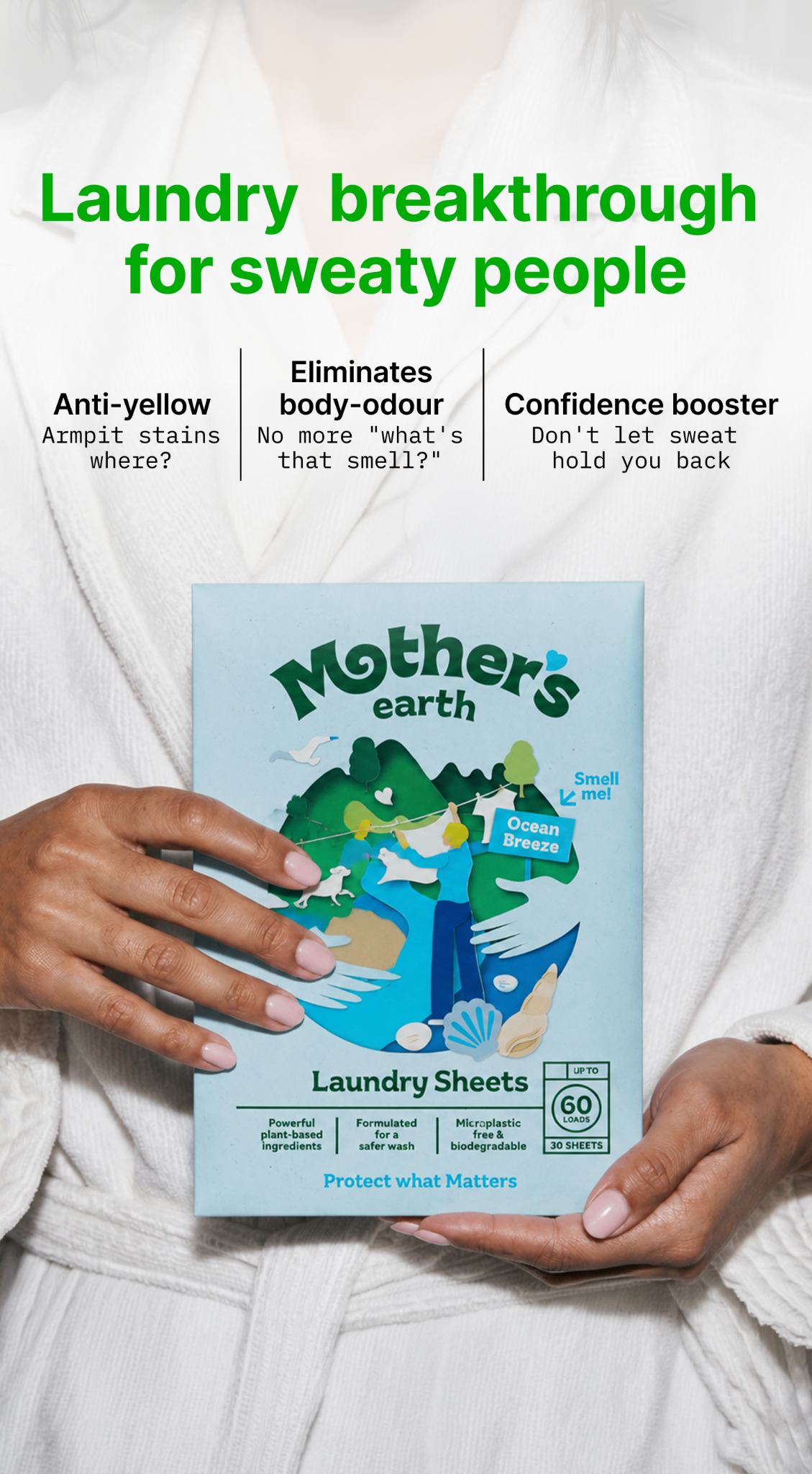 Mothers Earth Facebook ad