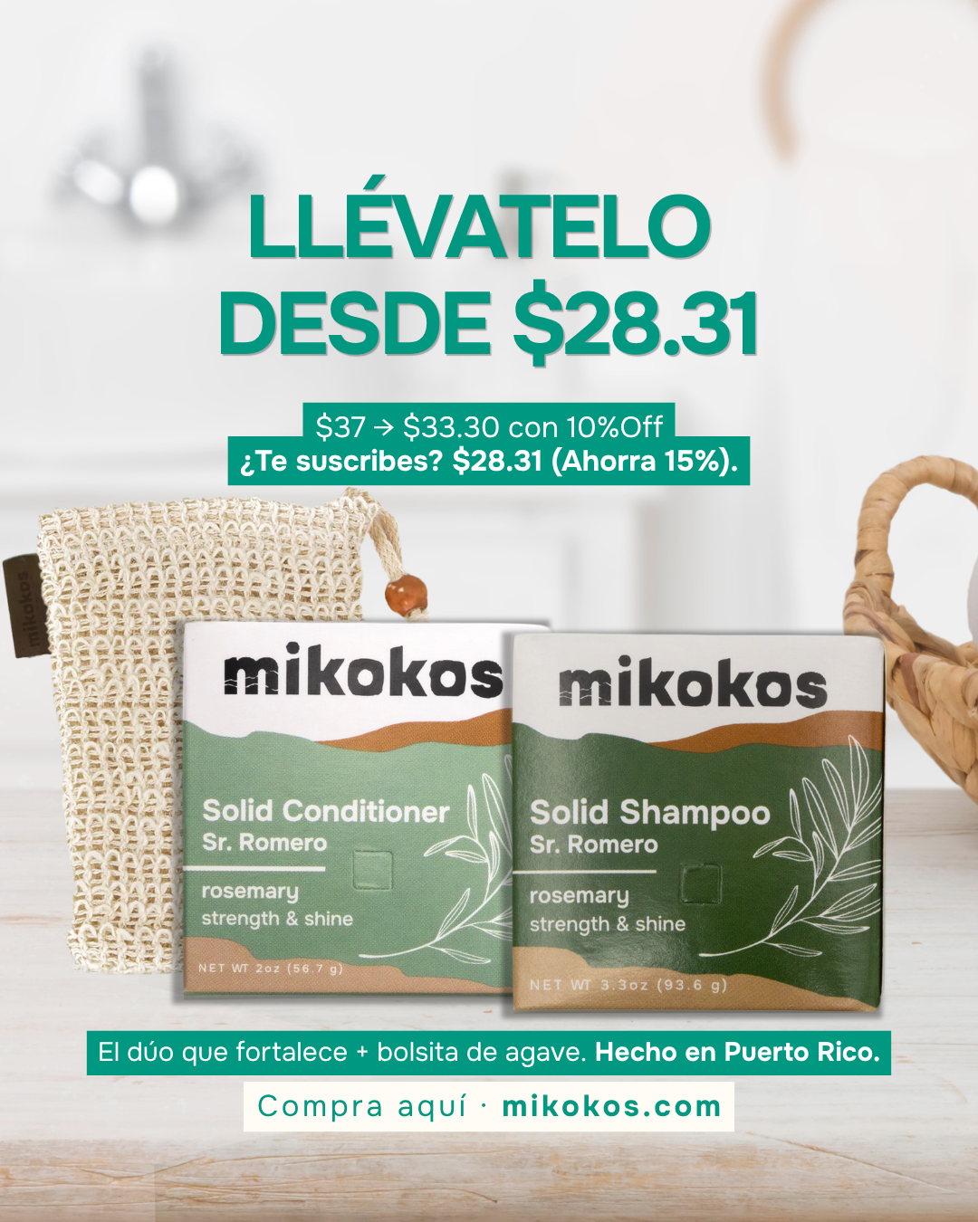Mikokos Facebook ad