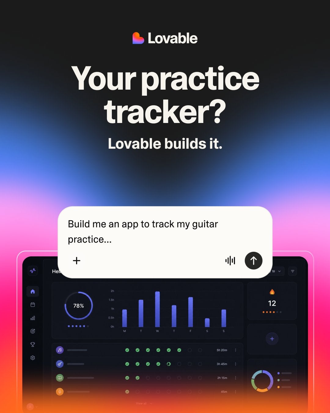 Lovable.dev Facebook ad
