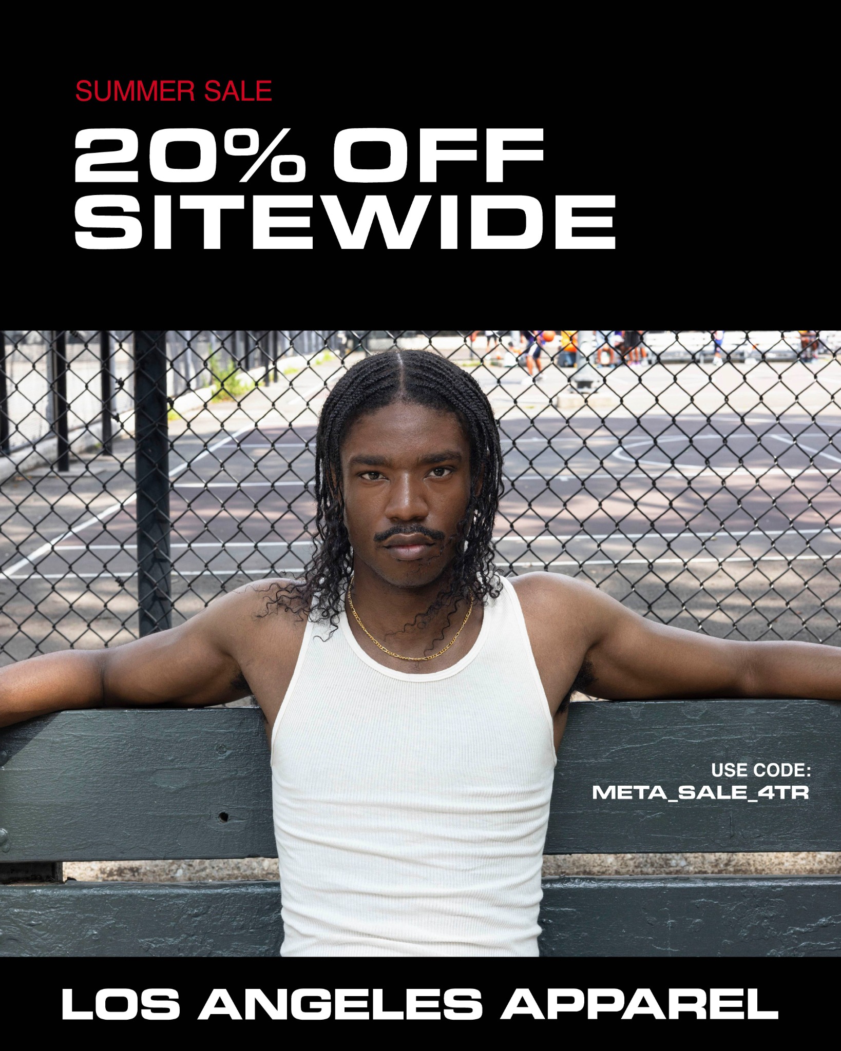 Los Angeles Apparel Facebook ad