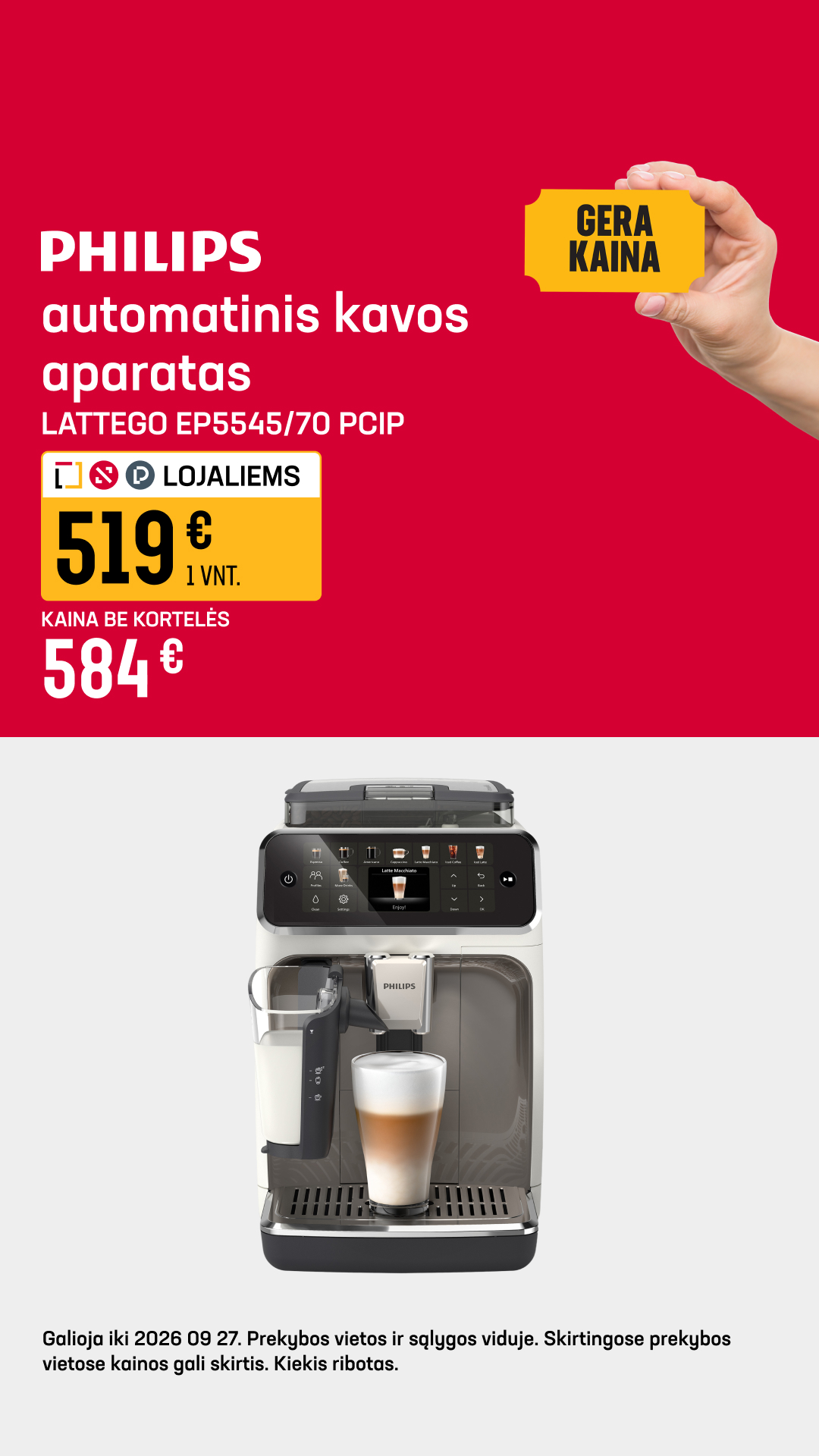 Senukai Facebook ad