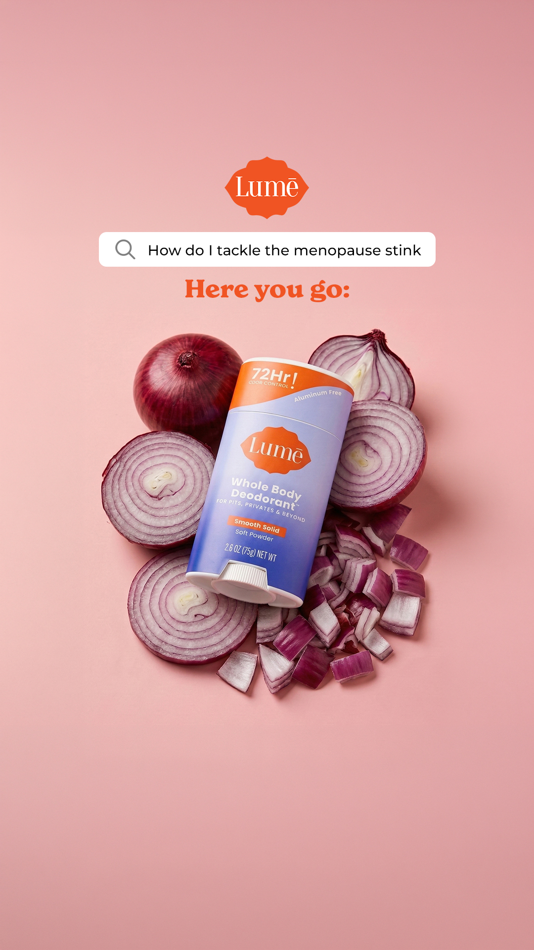 Lume Deodorant Facebook ad