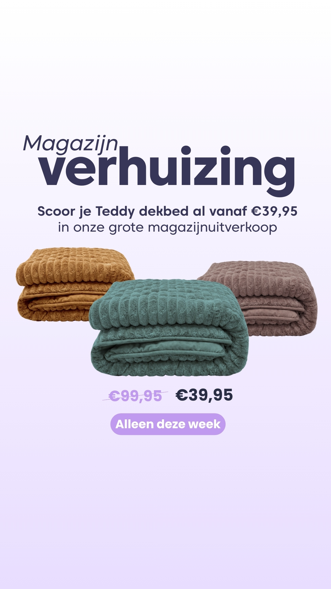 HappyBed Facebook ad