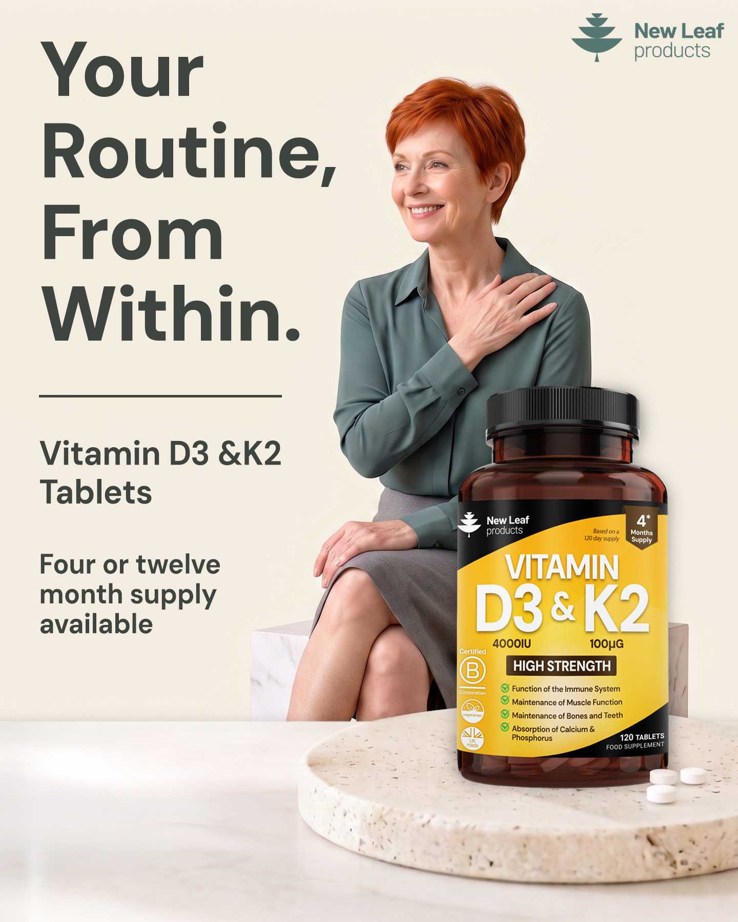 New-Leaf-Products.com Facebook ad