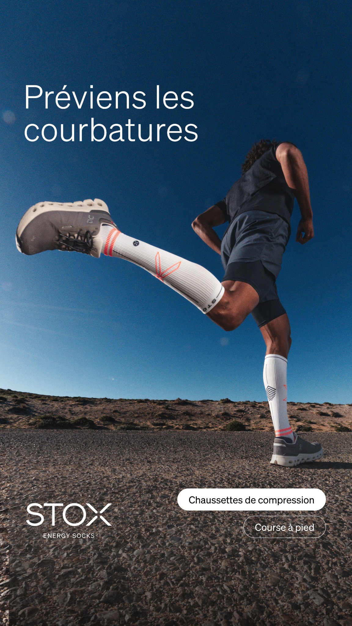 STOX Energy Socks Facebook ad