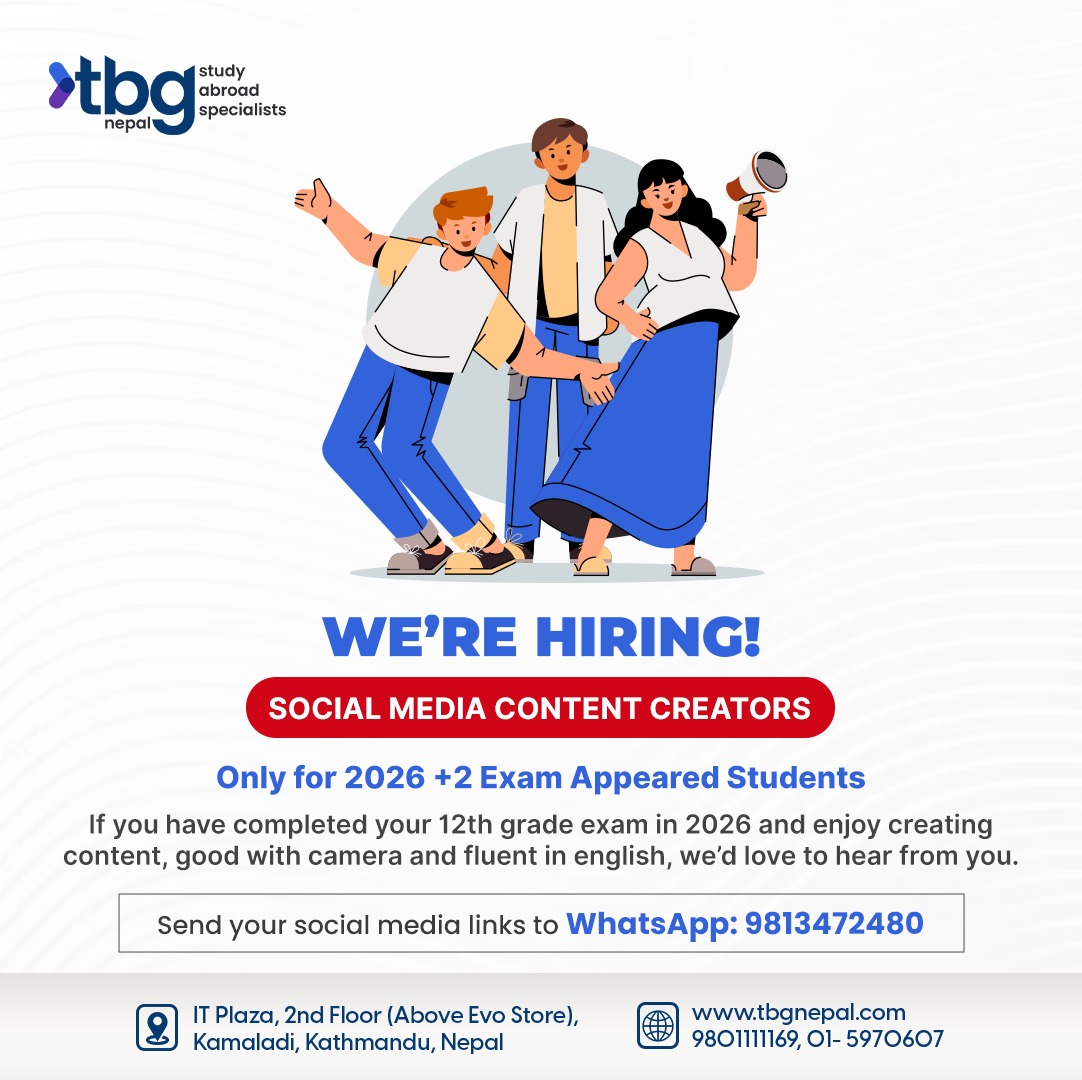 TBG Nepal Education Consultancy Facebook ad