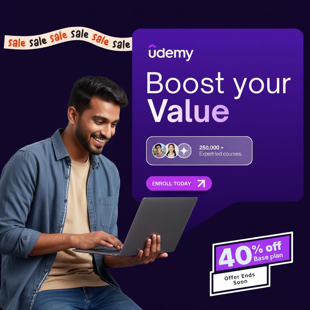 Udemy Facebook ad
