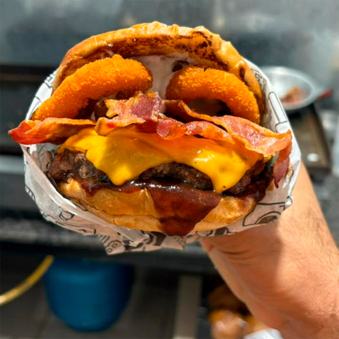 Juninho burguers Facebook ad