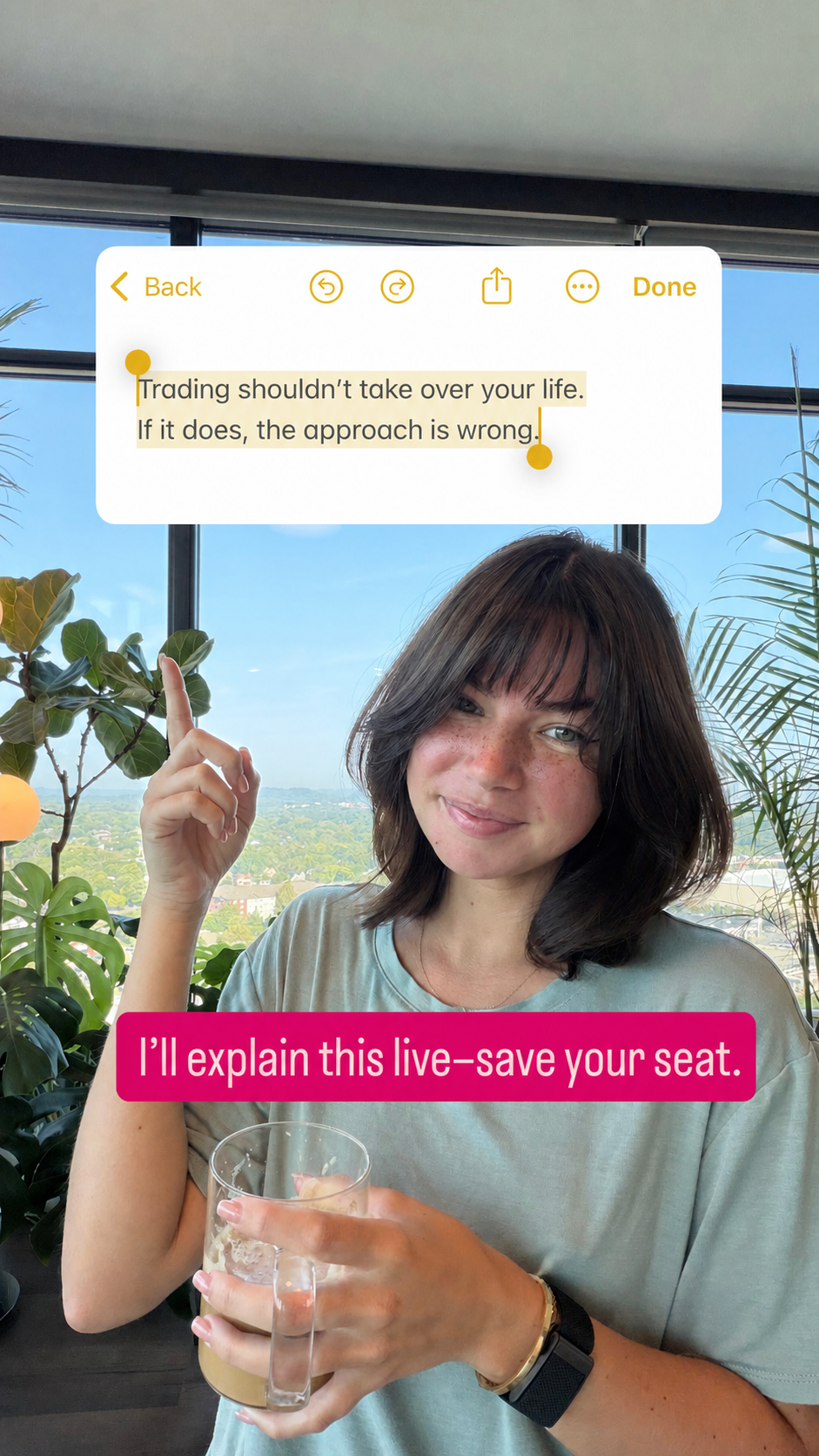 Tori Trades Facebook ad