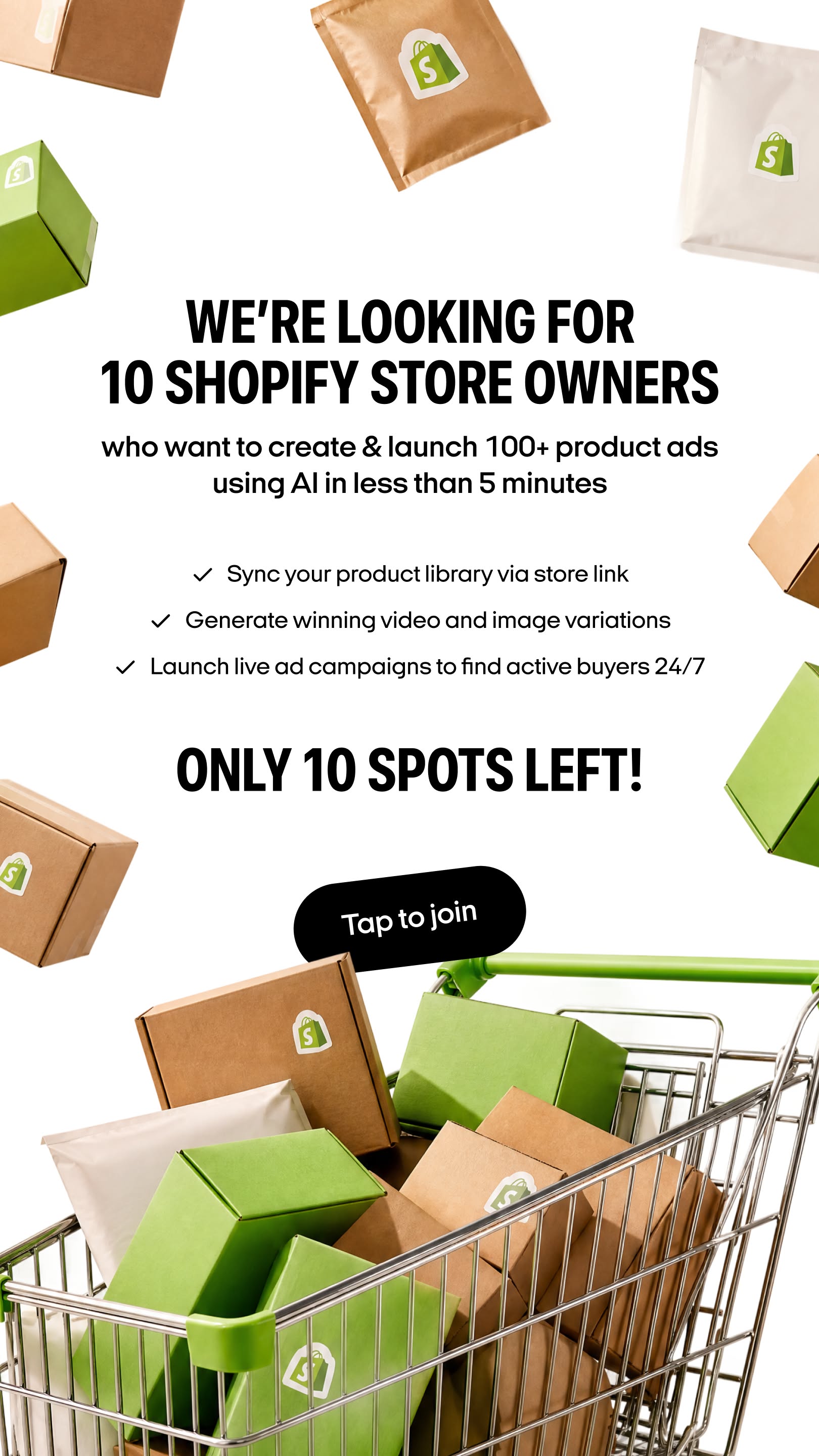 Zeely: Sales Growth Facebook ad: I create top-selling ads with AI